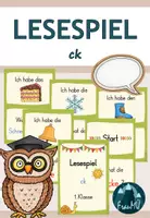 Vorschau - Spiele - Lesespiele Klasse 1 – Großes Materialpaket zu allen Buchstaben - Seite 1