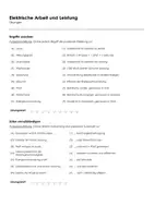 Vorschau - Arbeitsblätter - Elektrische Arbeit und Leistung (Infotext und Übungen) - Seite 1