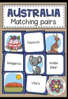 Vorschau - Spiele - AUSTRALIA - Matching Pairs - Deckblatt