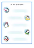 Vorschau - Spiele - sinnerfassendes Lesen - Klettmappe Sommer Pinguine - Seite 3
