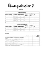 Vorschau - Arbeitsblätter - La négation - Übungsdossier Französisch - Deckblatt