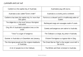Vorschau - Fördermaterial/Inklusion - AUSTRALIA - Legeübung (Facts) - Seite 2