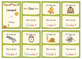 Vorschau - Spiele - Lesespiele Klasse 1 – Großes Materialpaket zu allen Buchstaben - Seite 3