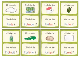 Vorschau - Spiele - 1.Klasse: Lesespiel zum Buchstaben K/k (Flex und Flora) - Seite 3