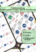 Vorschau - Spiele - Verkehrserziehung: Verkehrszeichen Domino Spiel für Smartboards - Deckblatt