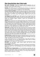 Vorschau - Arbeitsblätter - Verkehrserziehung: Das verkehrssichere Fahrrad (Tafelbild + Arbeitsblatt) - Seite 1