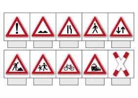 Vorschau - Spiele - Verkehrserziehung: „Wer bin ich?“-Spiel mit Verkehrszeichen - Seite 2