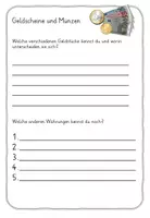 Vorschau - Stundenentwürfe - Geld Euro Cent Rechnen Währung Klasse 1, 2, 3, 4 - Seite 3