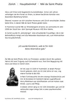 Vorschau - Unterrichtsreihen - Kunstreise 8: Niki de Saint Phalle - Seite 1