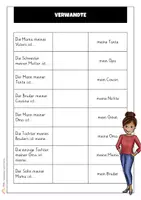 Vorschau - Arbeitsblätter - Stammbaum meiner Familie - Familie & Verwandtschaft - Seite 2