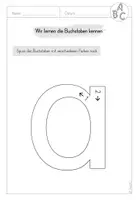 Vorschau - Arbeitsblätter - 1.Klasse Buchstabeneinführung: Buchstaben nachspuren A/a - Seite 3