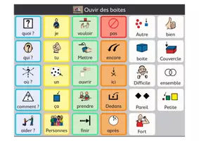 Aperçu - Apprentissages en autonomie - Ensemble de 40 TLA 30 cases (Tableau de langage assisté) - Page de couverture