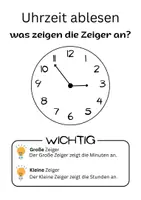 Vorschau - Arbeitsblätter - Uhrzeit und Tagesablauf XXL Paket - Mathematik 1. bis 3. Klasse - Seite 1