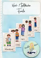Vorschau - Bildkarten - Familie - Wort - und Bildkarten (DAF / DAZ) - Deckblatt