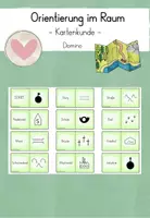Vorschau - Spiele - Kartenkunde: Domino (Symbole) - Deckblatt
