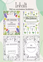 Vorschau - Mal- und Bastelvorlagen - Herbarium/ Steckbriefe: Die Frühblüher - Seite 1