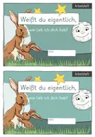 Vorschau - Arbeitsblätter - "Weißt du eigentlich wie lieb ich dich hab?" | Arbeitsheft | Ostern | Liebe - Seite 1