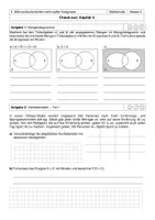 Vorschau - Arbeitsblätter - M 9: Check-out "Wahrscheinlichkeiten verknüpfter Ereignisse" - Deckblatt