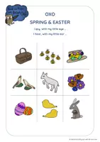 anteprima - Esercizi - Brown Owl's Spring & Easter - TIC TAC TOE - Pagina 3