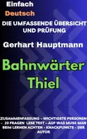 Vorschau - Arbeitsblätter - Gerhart Hauptmann - Bahnwärter Thiel - Übersicht und Prüfung - Deckblatt