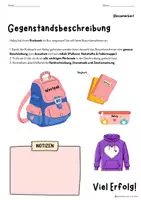 Vorschau - Klassenarbeiten - Gegenstandsbeschreibung I Klassenarbeit I differenziert - Seite 2