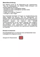 Vorschau - Arbeitsblätter - Tanz der Tiefseequalle - Fragen zum Inhalt von "Kapitel 3" - Seite 1