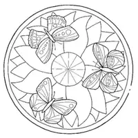 anteprima - Materiale per pittura e bricolage - MANDALA DI PRIMAVERA - Pagina 2