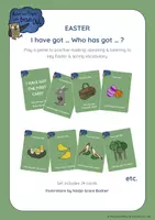 anteprima - Giochi - Brown Owl's Spring & Easter - I HAVE GOT ... WHO HAS GOT ...? - Pagina di copertina