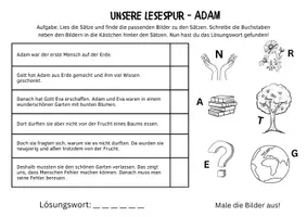 Vorschau - Arbeitsblätter - ADAM & EVA - Arbeitsblätter - IRU/Interreligiös - Seite 3