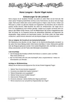 Vorschau - Arbeitsblätter - Wir gestalten bunte Vögel - Eine Kunsttechnik nach Hans Langner - Seite 3