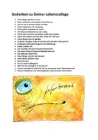 Vorschau - Text - Gedanken zu Deiner Lebenscollage - Seite 1