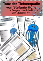 Vorschau - Arbeitsblätter - Tanz der Tiefseequalle - Fragen zum Inhalt "Kapitel 4" - Deckblatt