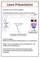 Vorschau - Arbeitsblätter - Schriftliche Anleitung: PowerPoint (Basics) - Seite 3