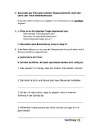 Vorschau - Arbeitsblätter - Klassenarbeit Gegenstände beschreiben und Rechtschreibung Klasse 5 - Seite 1