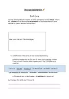 Vorschau - Arbeitsblätter - Klassenarbeit Gegenstände beschreiben und Rechtschreibung Klasse 5 - Seite 3