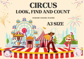Vista previa - Juegos / Gamificación - CIRCUS: LOOK, FIND AND COUNT - página 1