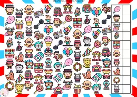 Vista previa - Juegos / Gamificación - CIRCUS: LOOK, FIND AND COUNT - página 2