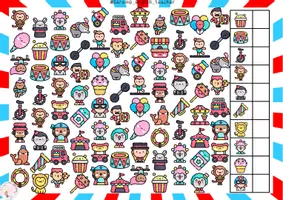 Vista previa - Juegos / Gamificación - CIRCUS: LOOK, FIND AND COUNT - página 3