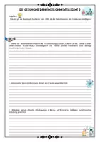 Vorschau - Arbeitsblätter - Künstliche Intelligenz - Geschichte und Entwicklung mit Lösung (Klasse 7/8/9) - Seite 1