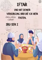 Vorschau - Arbeitsblätter - Iftar: Was soll man beim Iftar machen? IRU I - Deckblatt