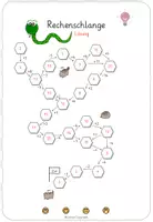 Vorschau - Arbeitsblätter - Mathe - Zahlenraum 20 - Knobelaufgaben - Addition/Subtraktion - Seite 3