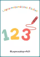 Vista previa - Hojas de trabajo - ¡Lógico-matemáticas fáciles! - Portada
