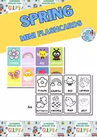 Vista previa - Juegos / Gamificación - Spring flash cards - Portada