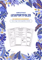 Vorschau - Stundenentwürfe - Leseportfolio / Lesetagebuch Komplettpaket - Deckblatt