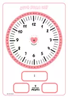 Vista previa - Unidades / Secuencias / Situaciones de Aprendizaje - Reloj para trabajar las horas y los minutos - página 2