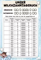 Vorschau - Arbeitsblätter - Milchzahn-Tagebücher für die Klasse - Seite 1