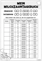 Vorschau - Arbeitsblätter - Milchzahn-Tagebücher für die Klasse - Seite 2