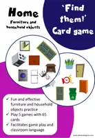 Vista previa - Juegos / Gamificación - Find them! Card game - Furniture and household objects - Portada