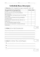 Vorschau - Klassenarbeiten - Lernkontrolle Sinnesorgane - Seite 1