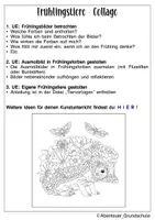 Vorschau - Mal- und Bastelvorlagen - Kunstideen Frühling - Seite 2